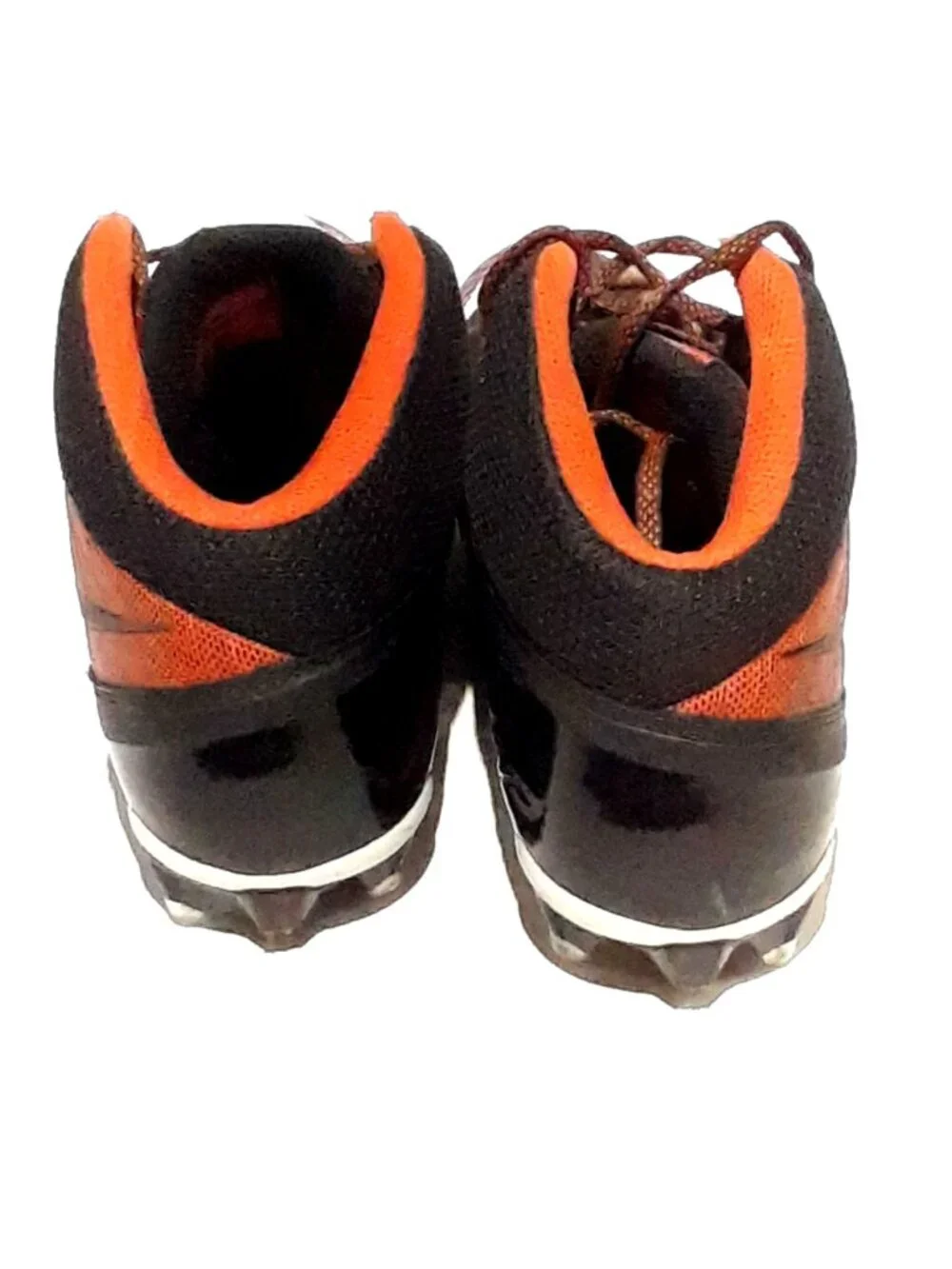 Nike CJT Pro Football Cleats 724978-900 Men US 10 Red Black Leather